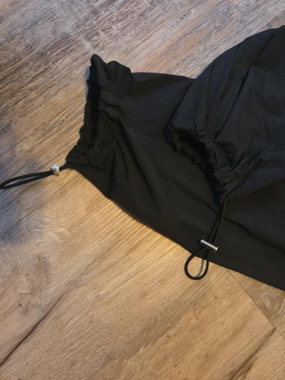 Abercrombie YPB Black Parachute Jogger Pants Small
